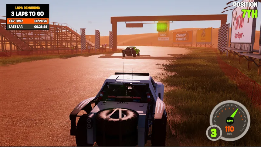 Скриншот 1 к игре Trophy Truck Racing Tour