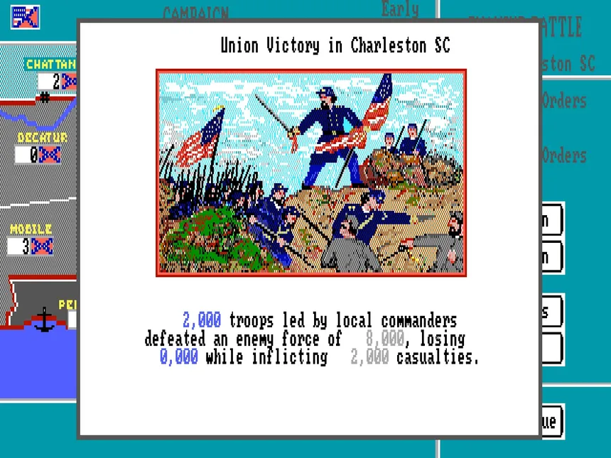 Скриншот 2 к игре No Greater Glory: The American Civil War