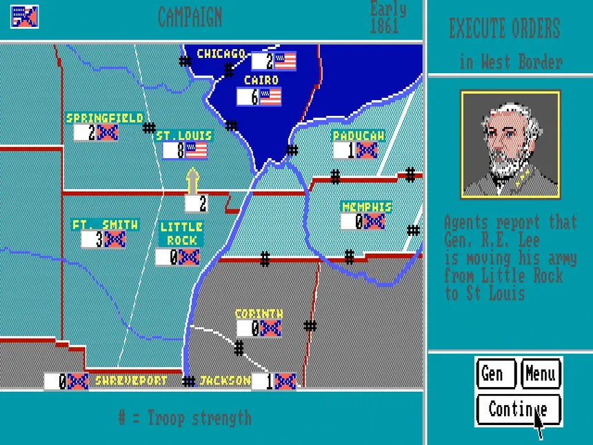 Скриншот 6 к игре No Greater Glory: The American Civil War
