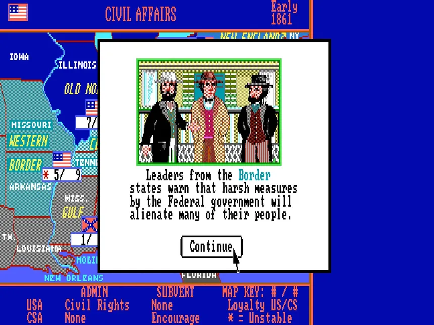 Скриншот 7 к игре No Greater Glory: The American Civil War
