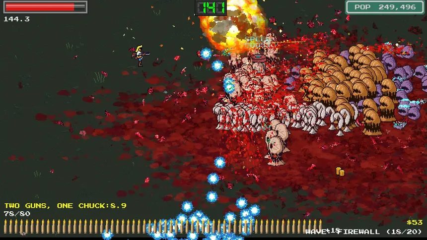 Скриншот 1 к игре Chuck Bonesteel & The Alien Apocalypse