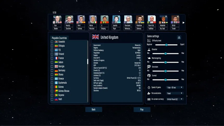 Скриншот 3 к игре Geo-Political Simulator 5