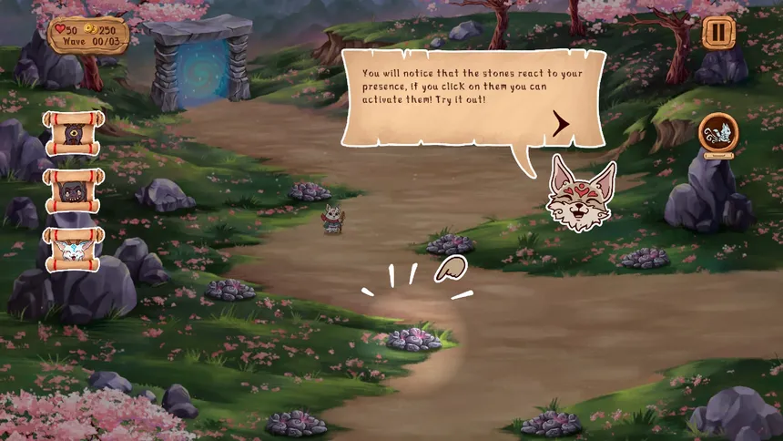 Скриншот 8 к игре Kitsune's Paths Tower Defense