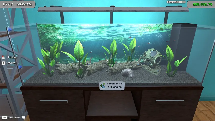 Скриншот 2 к игре Fish Shop Simulator