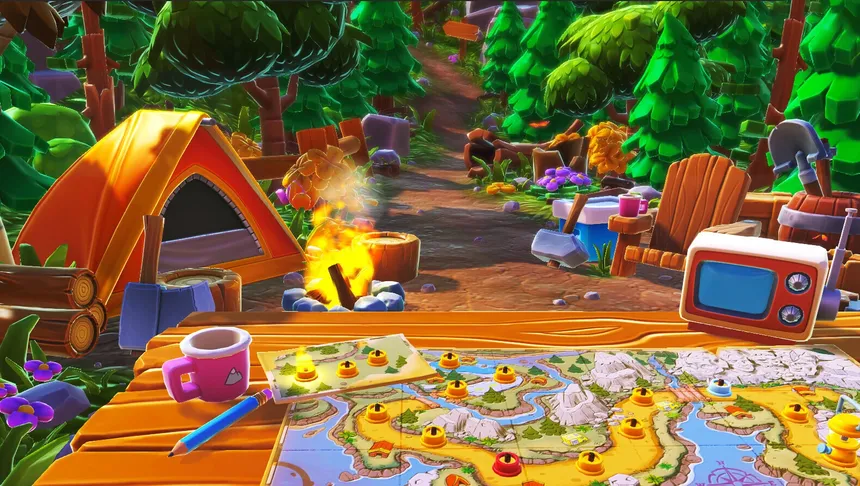 Скриншот 1 к игре Campgrounds Adventures: The Big Oopsie