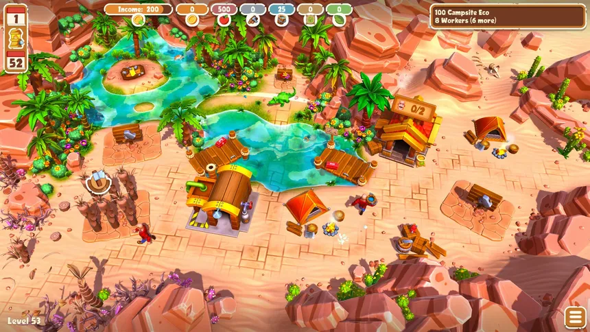 Скриншот 2 к игре Campgrounds Adventures: The Big Oopsie
