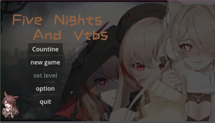 Скриншот 1 к игре Five Nights And VTBs管人痴的五夜后宫