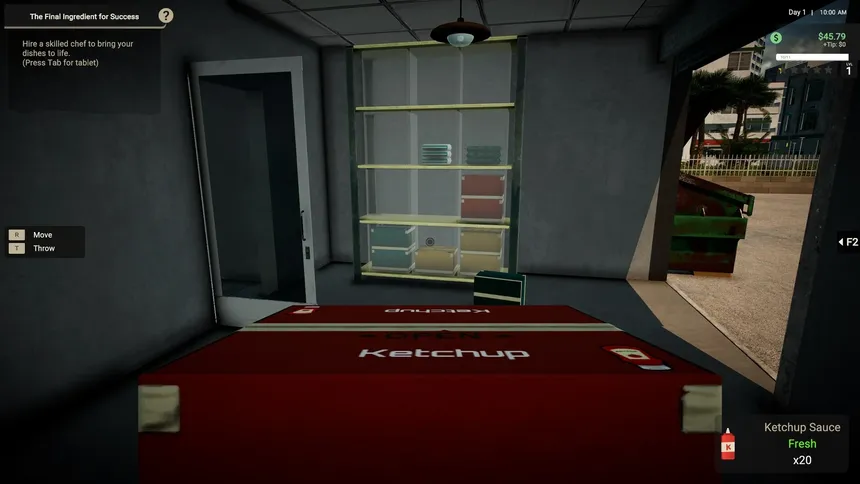 Скриншот 2 к игре Restaurant Owner: A Restaurant Simulator