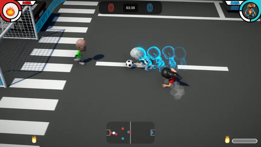 Скриншот 2 к игре Grumpy Football