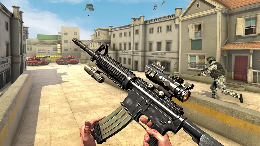 Скриншот 1 к игре Anti Terrorist Shooting Game