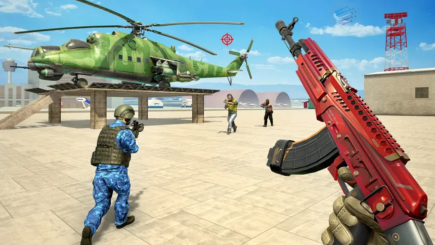 Скриншот 2 к игре Anti Terrorist Shooting Game