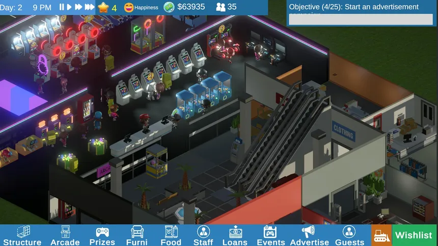 Скриншот 2 к игре Arcade Manager