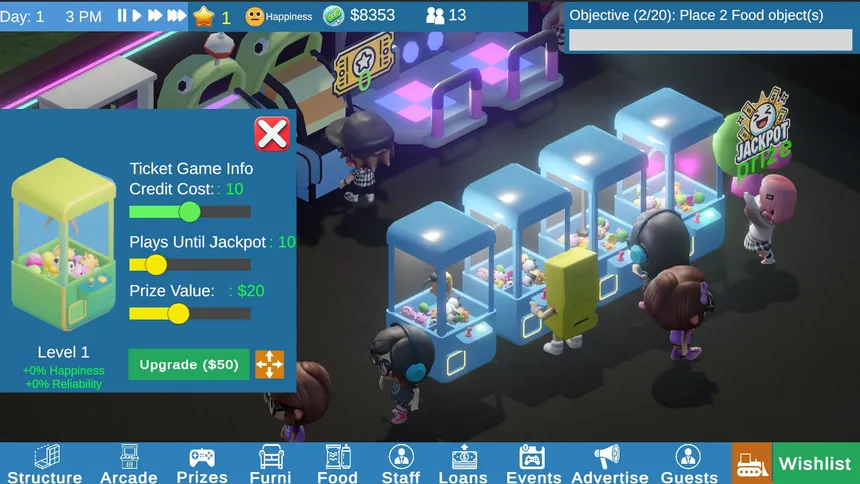 Скриншот 3 к игре Arcade Manager