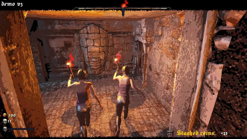 Скриншот 1 к игре TorchR Runners: Demastered