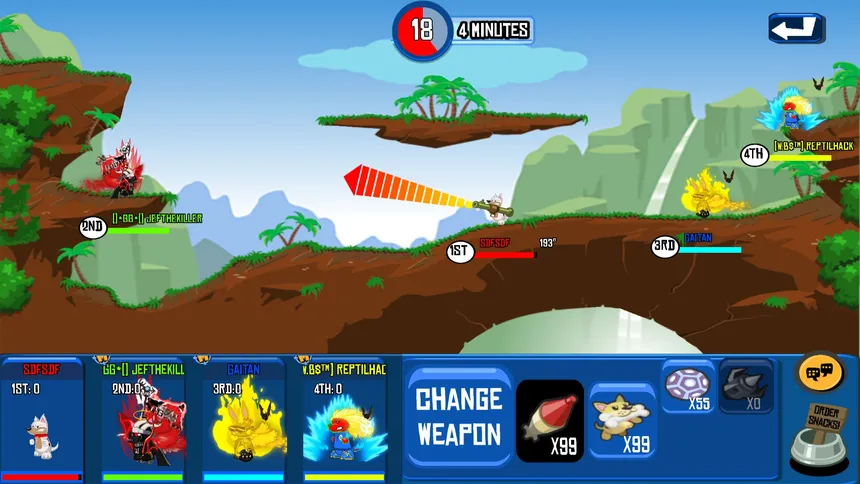 Скриншот 1 к игре Wild Ones Battle Stadium