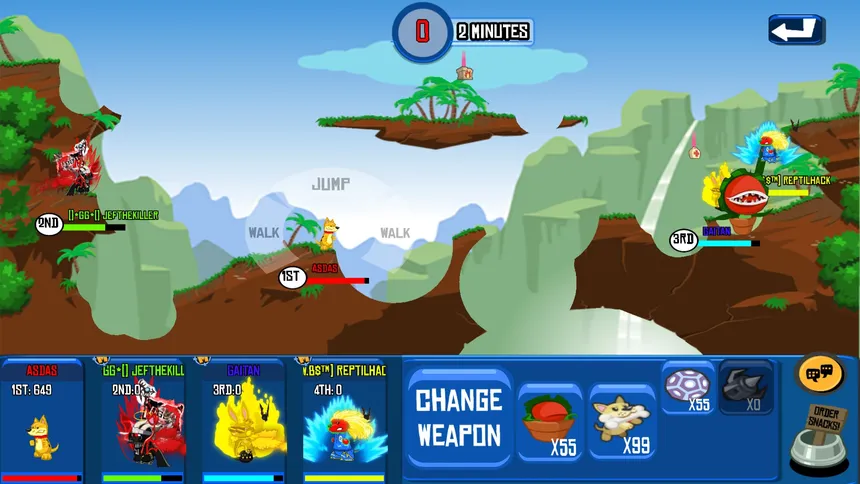 Скриншот 2 к игре Wild Ones Battle Stadium