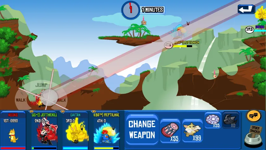 Скриншот 3 к игре Wild Ones Battle Stadium
