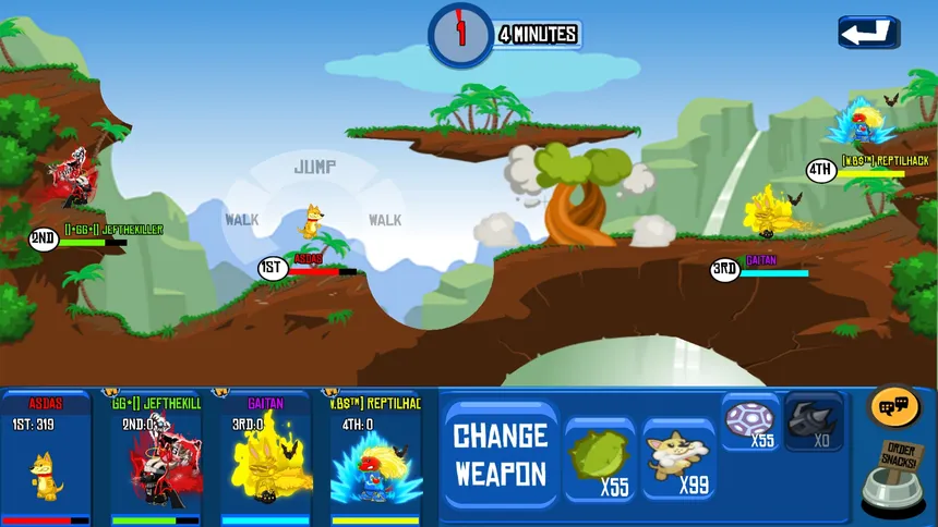 Скриншот 4 к игре Wild Ones Battle Stadium