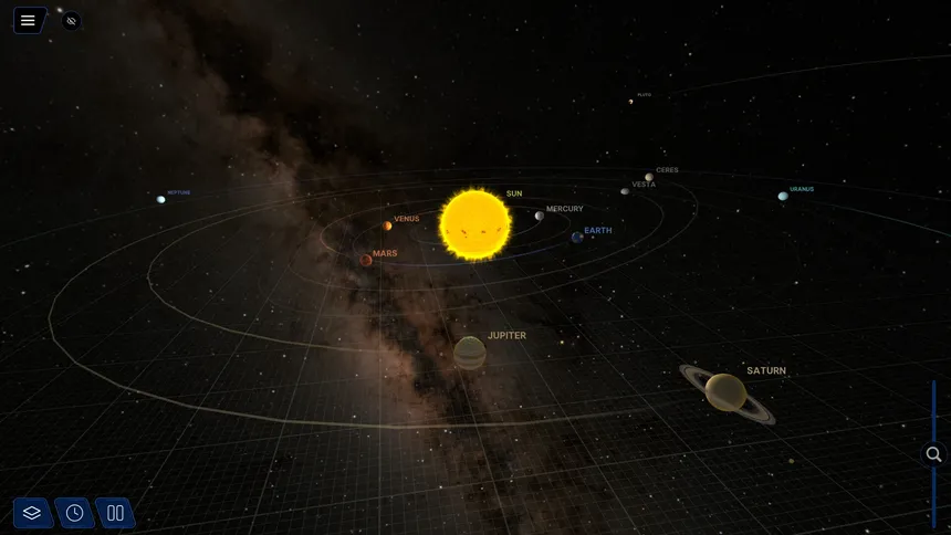 Скриншот 1 к игре Space Atlas: The Solar System