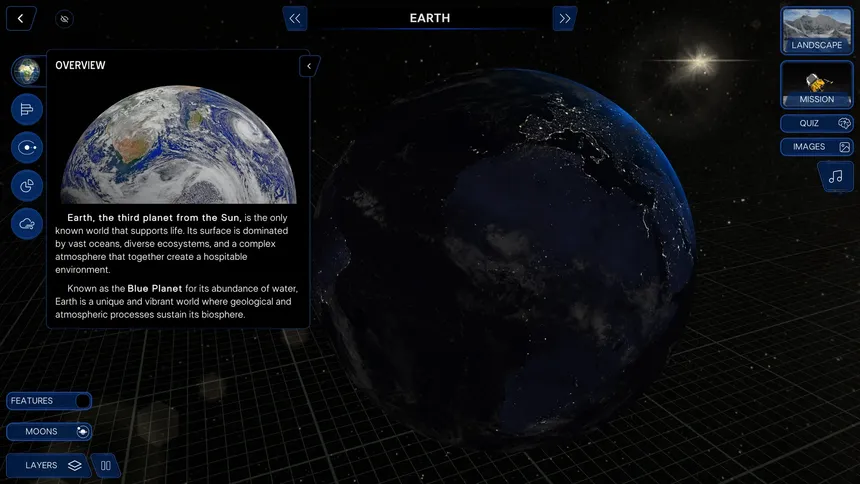 Скриншот 2 к игре Space Atlas: The Solar System