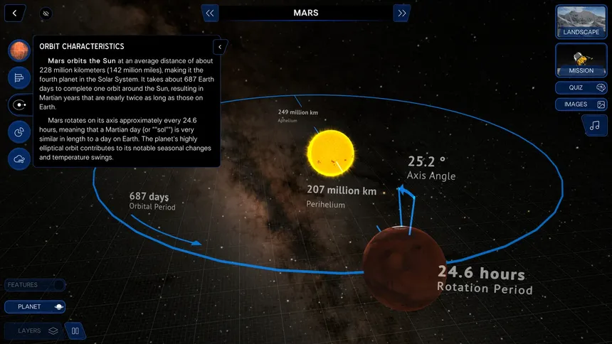 Скриншот 3 к игре Space Atlas: The Solar System