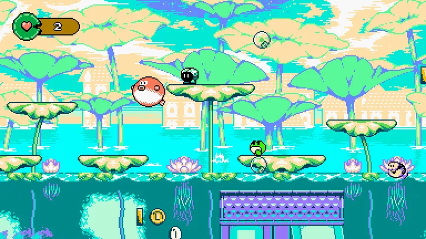 Скриншот 3 к игре Froggo's Adventure: Drifting Sky