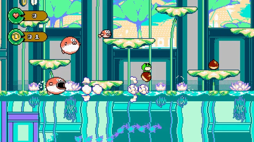 Скриншот 8 к игре Froggo's Adventure: Drifting Sky