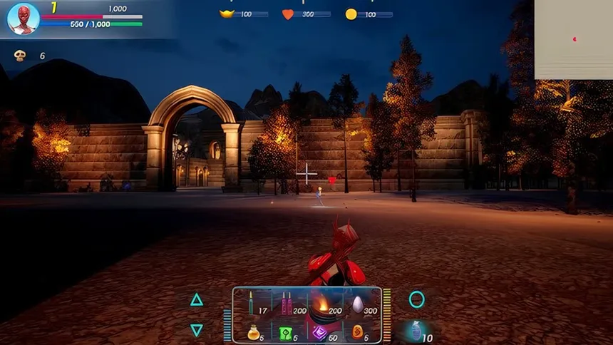 Скриншот 4 к игре Dream Force Warrior RPG