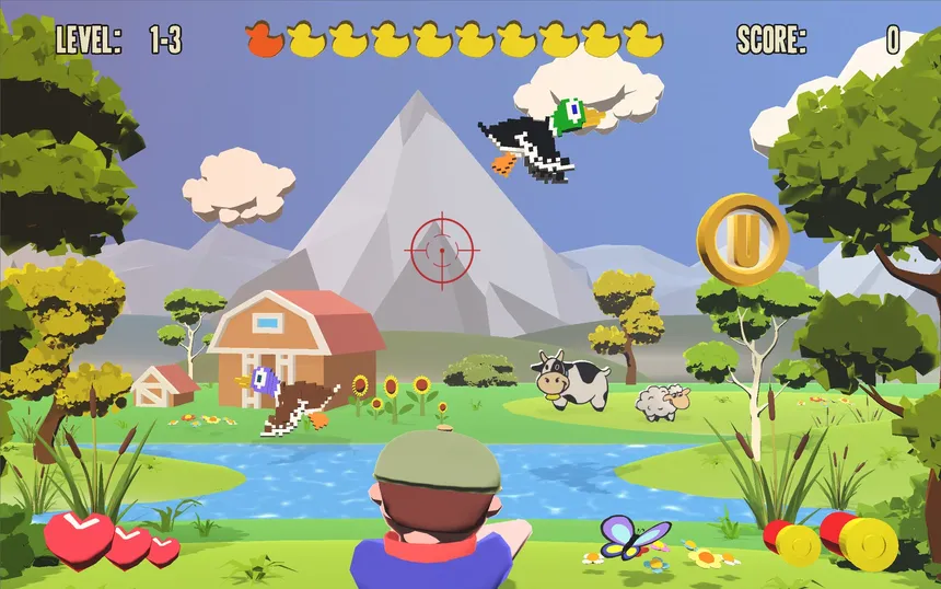 Скриншот 5 к игре TINY DUCK HUNT 3D