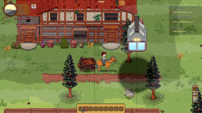 Скриншот 6 к игре Mountain Retreat