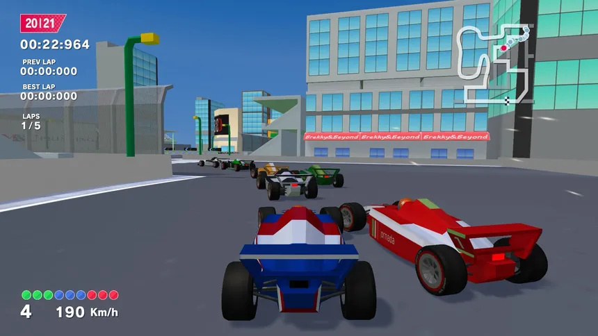 Скриншот 1 к игре HTR: Hyper Torque Racing