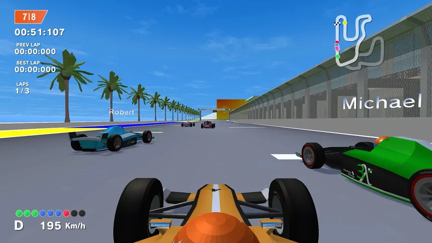 Скриншот 3 к игре HTR: Hyper Torque Racing