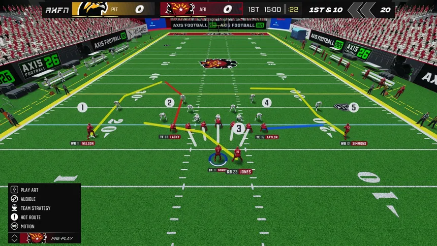 Скриншот 1 к игре Axis Football 2026