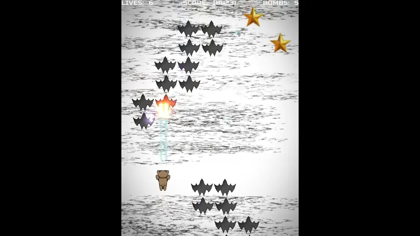 Скриншот 1 к игре BEAR SHOOTER くまっとシューティング