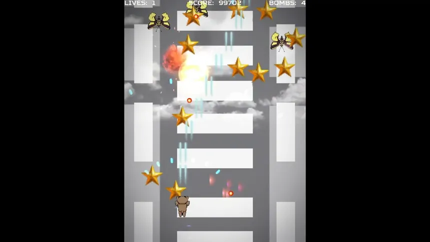 Скриншот 3 к игре BEAR SHOOTER くまっとシューティング