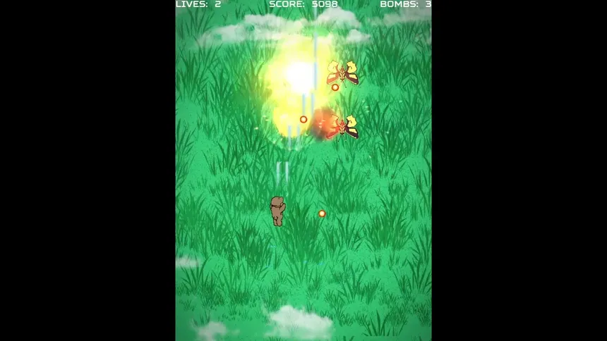 Скриншот 5 к игре BEAR SHOOTER くまっとシューティング