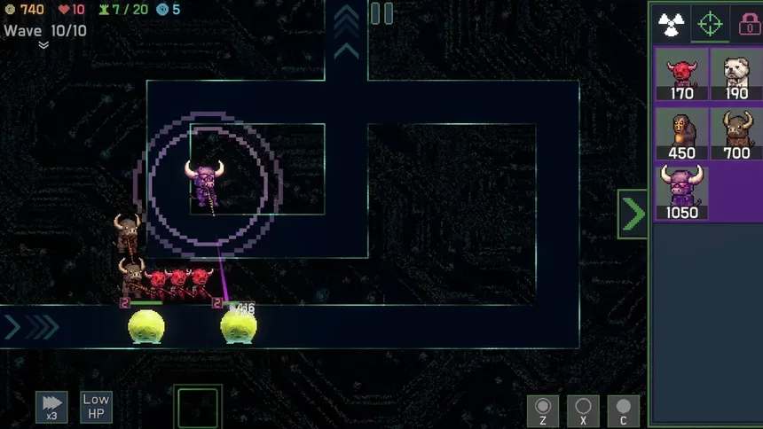 Скриншот 3 к игре Slime Virus Defense