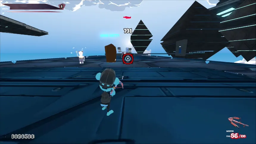 Скриншот 7 к игре Bluebie VS The Army of Cyborgs
