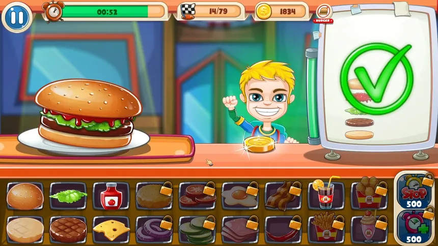 Скриншот 1 к игре Top Burger Shop Simulator