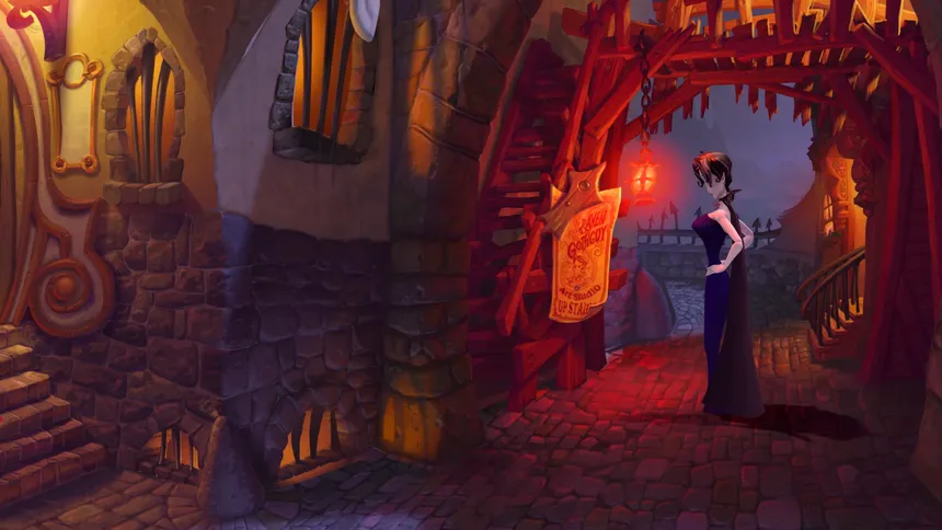 Скриншот 2 к игре A Vampyre Story: A Bat's Tale