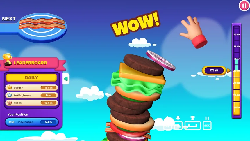 Скриншот 1 к игре Big Burger Tower