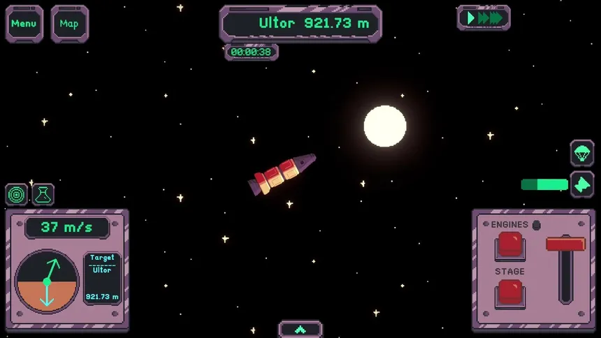 Скриншот 1 к игре Super Space Frogs