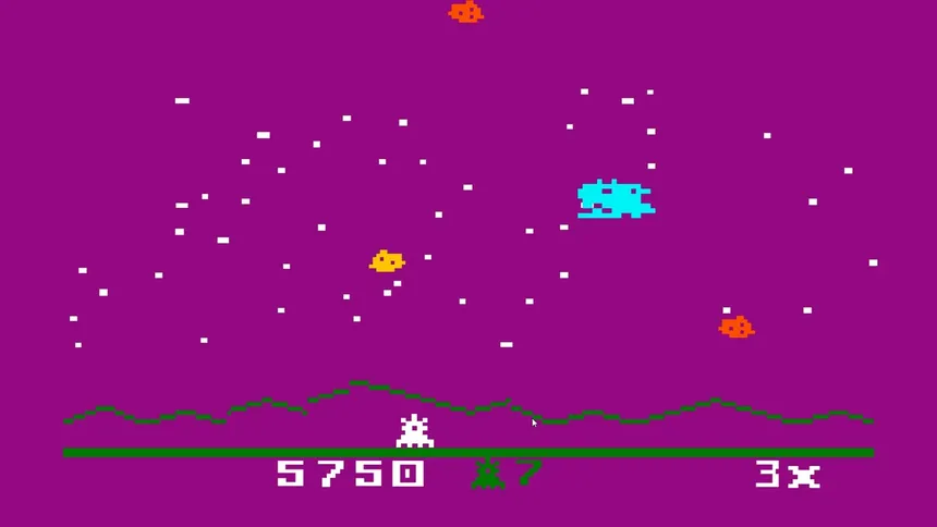 Скриншот 2 к игре ASTROSMASH 1981