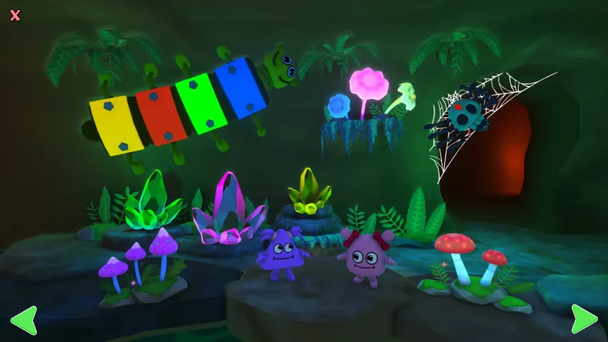 Скриншот 3 к игре Bonnie Blob in Shapeville