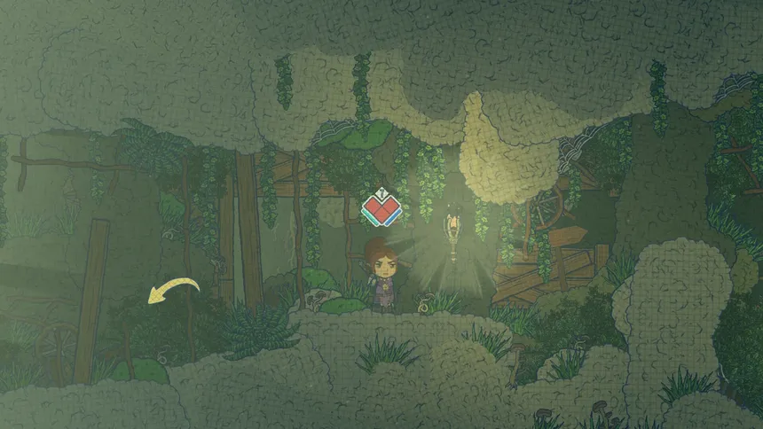 Скриншот 2 к игре Painted Legend: Knights of Ink & Paper