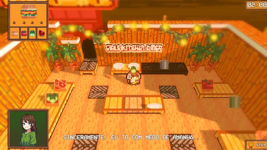 Скриншот 1 к игре Girls Kitchen Dinner
