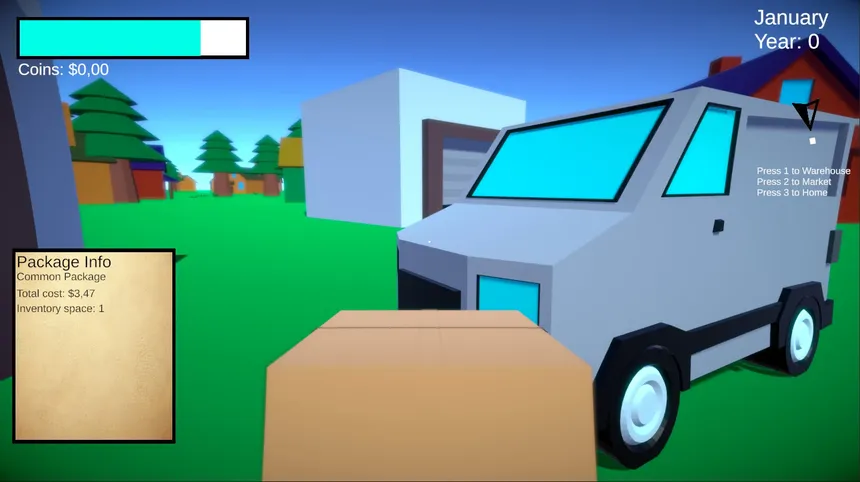 Скриншот 1 к игре Van Simulator