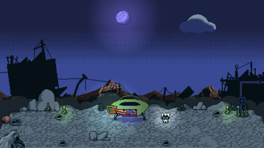 Скриншот 2 к игре Alien Cat Story
