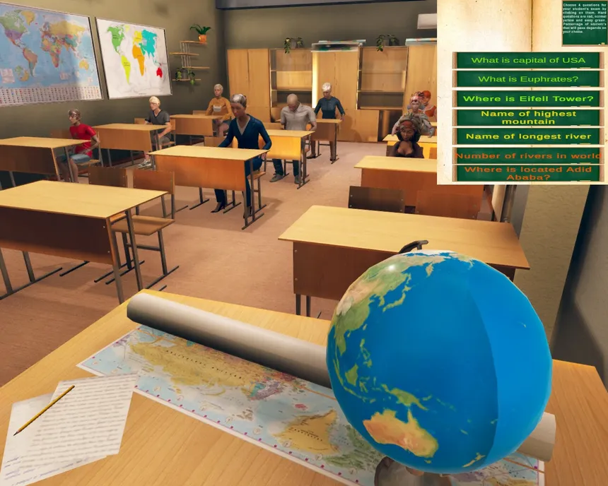 Скриншот 1 к игре School Teacher Simulator