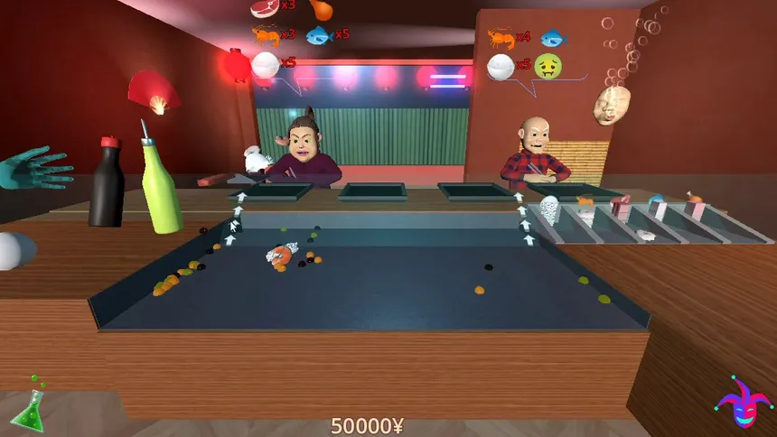 Скриншот 2 к игре Wacky Teppanyaki - Cooking Chaos